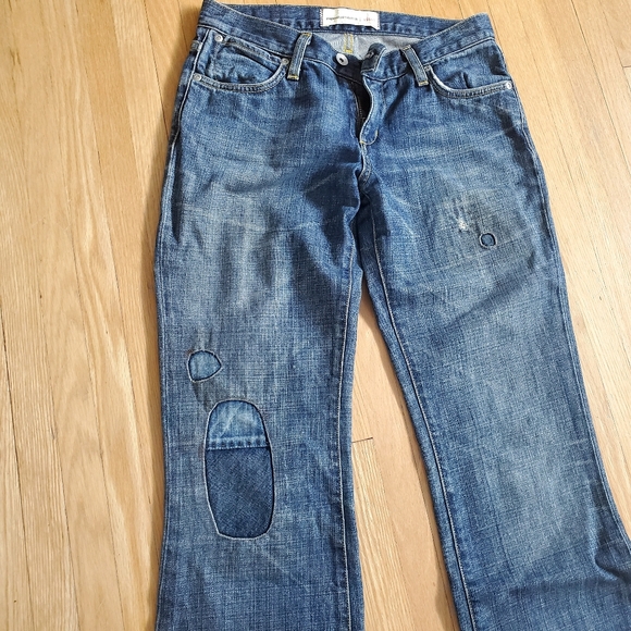 Rare Paper Denim & Cloth Rainbow Stitch Jeans - Picture 4 of 7